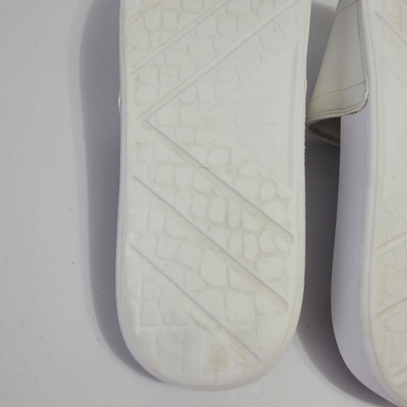Lacoste Croco Slide Sandals Men’s Size 14 White Black main image 14